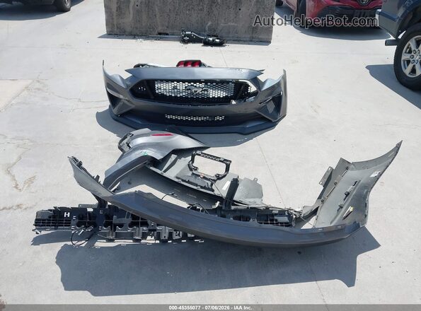 1FA6P8CF2M5110633 2021 FORD MUSTANG Gray Vista del cuadro de instrumentos