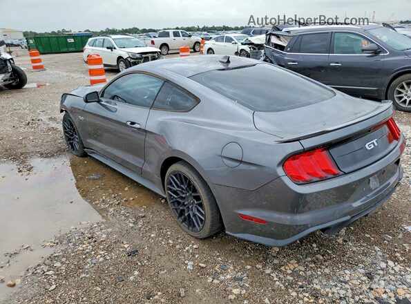 1FA6P8CF2M5140408 2021 FORD MUSTANG Charcoal უკანა მარცხენა