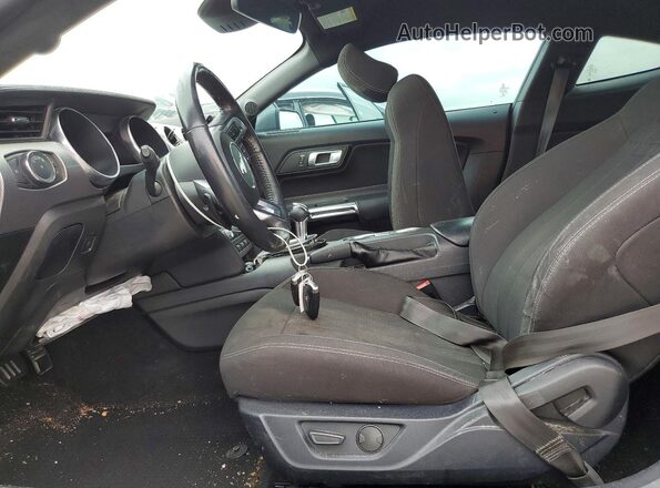 1FA6P8CF2M5140408 2021 FORD MUSTANG Charcoal წინა სალონის ხედი