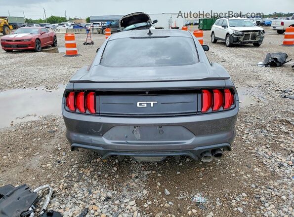 1FA6P8CF2M5140408 2021 FORD MUSTANG Charcoal უკანა ხედი