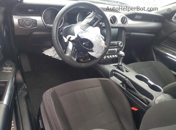 1FA6P8CF2M5156222 2021 FORD MUSTANG Синий Вид панели приборов