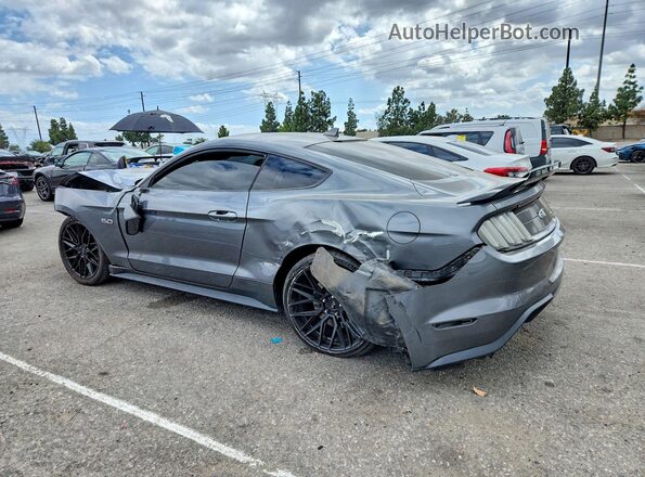 1FA6P8CF2N5101402 2022 FORD MUSTANG Gray Rear left