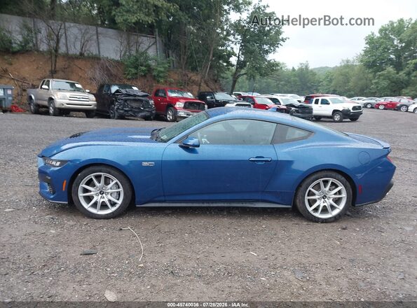1FA6P8CF2R5405187 2024 FORD MUSTANG Blue 360 interior view