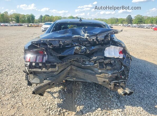 1FA6P8CF2R5406789 2024 FORD MUSTANG Черный Вид сзади