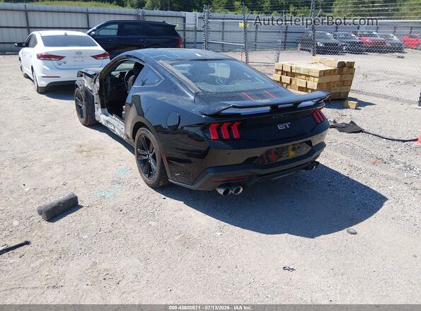 1FA6P8CF2R5408428 2024 FORD MUSTANG Black უკანა მარცხენა