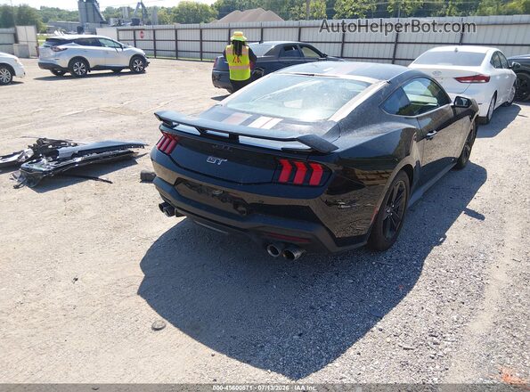1FA6P8CF2R5408428 2024 FORD MUSTANG Black უკანა მარჯვენა