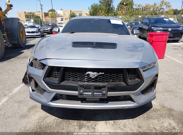 1FA6P8CF2R5409059 2024 FORD MUSTANG Gray Widok zestawu wskaźników