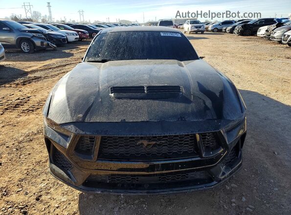 1FA6P8CF2R5410602 2024 FORD MUSTANG Black წინა ხედი
