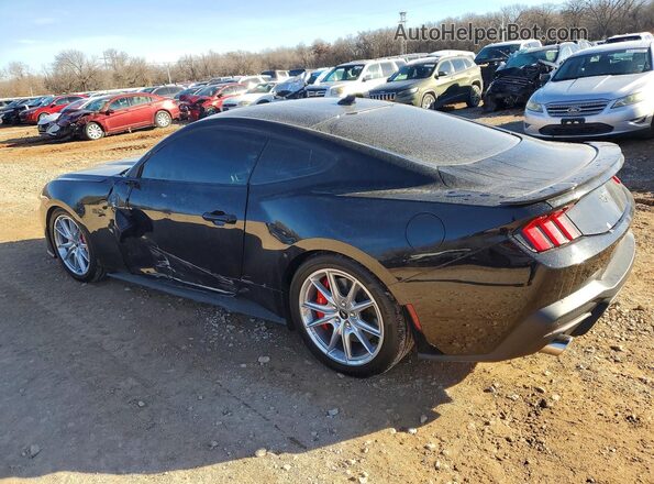 1FA6P8CF2R5410602 2024 FORD MUSTANG Black უკანა მარცხენა
