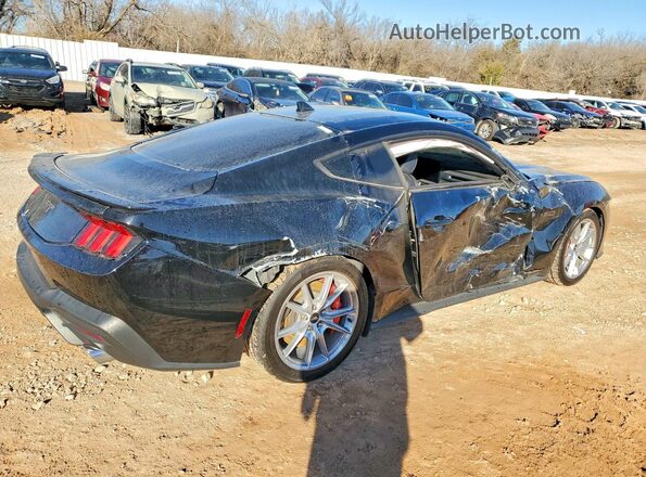 1FA6P8CF2R5410602 2024 FORD MUSTANG Black უკანა მარჯვენა