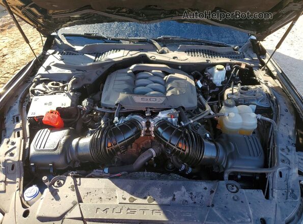 1FA6P8CF2R5410602 2024 FORD MUSTANG Black უკანა სალონის ხედი