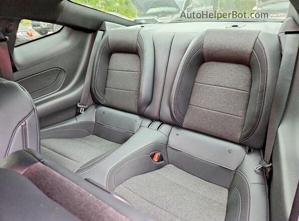 1FA6P8CF2R5428355 2024 FORD MUSTANG Красный Вид задних сидений
