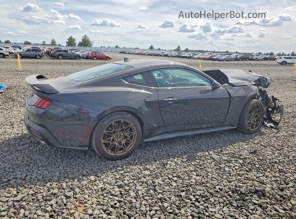 1FA6P8CF2R5428940 2024 FORD MUSTANG Black Rear right