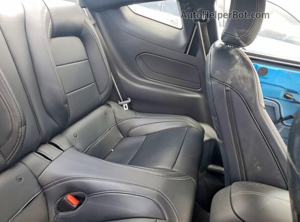 1FA6P8CF2S5408838 2025 FORD MUSTANG Blue Vista de los asientos traseros