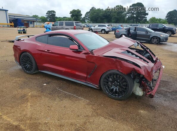 1FA6P8CF3G5200765 2016 FORD MUSTANG Red Przód prawy