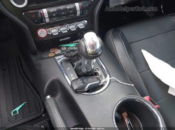 1FA6P8CF3G5318136 2016 FORD MUSTANG Gray Vista del salpicadero