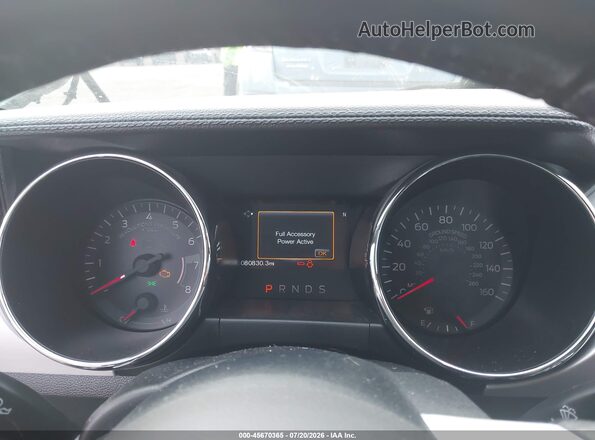 1FA6P8CF3G5318136 2016 FORD MUSTANG Gray Vista de los asientos traseros