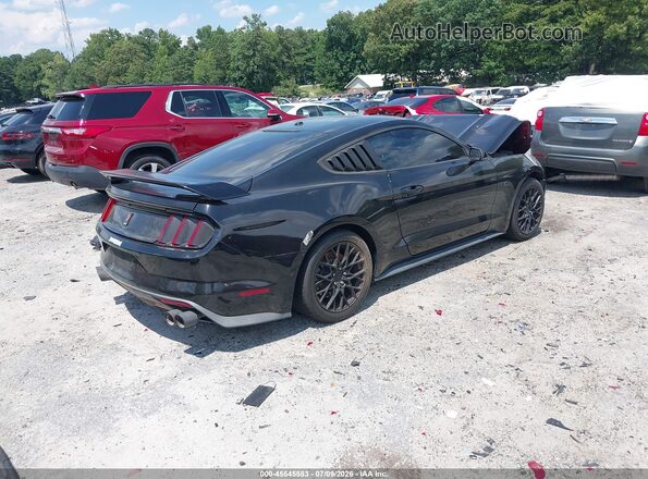 1FA6P8CF3H5279243 2017 FORD MUSTANG Черный Задняя правая четверть