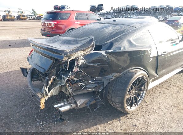1FA6P8CF3H5309115 2017 FORD MUSTANG Black Դիմացի տեսք
