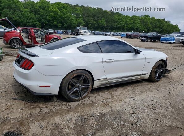 1FA6P8CF3H5330921 2017 FORD MUSTANG White Tył prawy