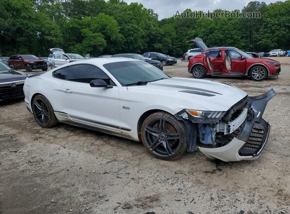 1FA6P8CF3H5330921 2017 FORD MUSTANG White Przód prawy