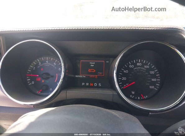 1FA6P8CF3H5330983 2017 FORD MUSTANG Black Widok tylnych siedzeń
