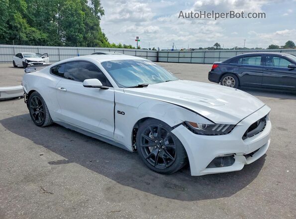 1FA6P8CF3H5342356 2017 FORD MUSTANG White წინა მარჯვენა
