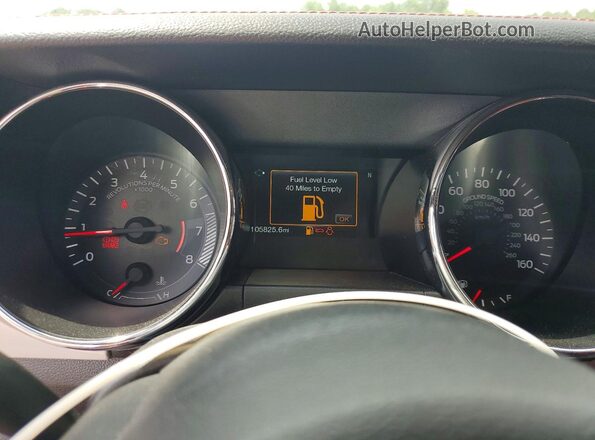1FA6P8CF3H5342356 2017 FORD MUSTANG White ხელსაწყოთა პანელის ხედი