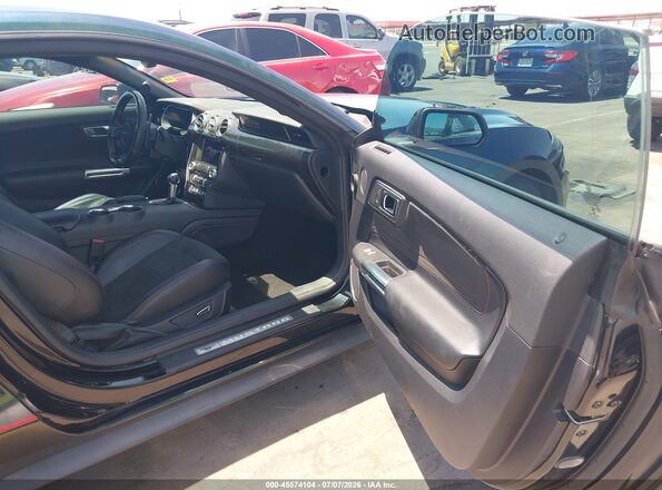 1FA6P8CF3K5123579 2019 FORD MUSTANG Green Front interior view