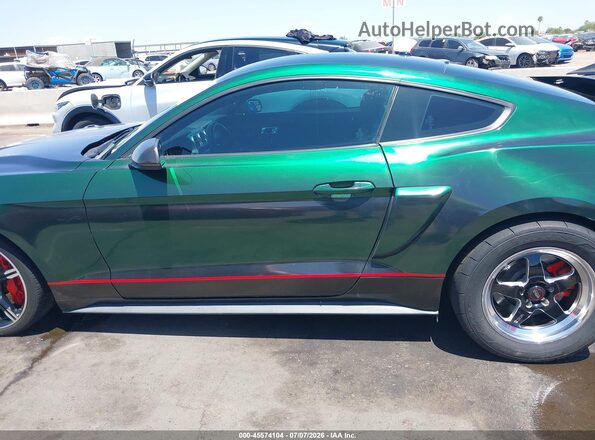 1FA6P8CF3K5123579 2019 FORD MUSTANG Green 360 interior view