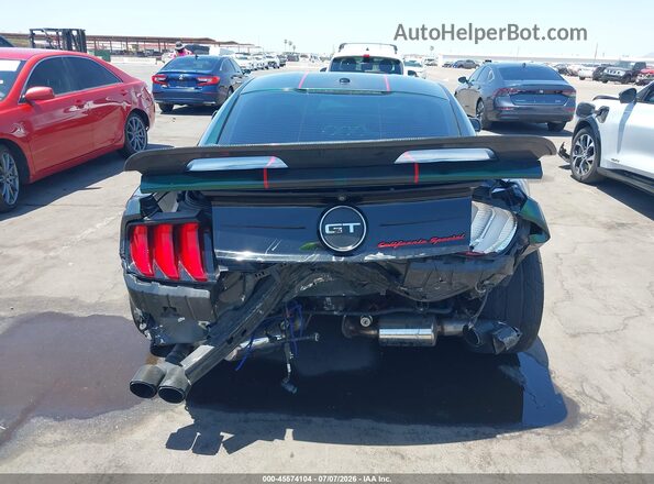 1FA6P8CF3K5123579 2019 FORD MUSTANG Green Front view