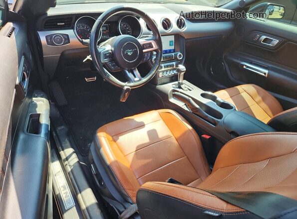 1FA6P8CF3K5182454 2019 FORD MUSTANG Black Vista del salpicadero