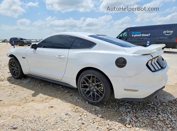 1FA6P8CF3K5202086 2019 FORD MUSTANG White უკანა მარცხენა