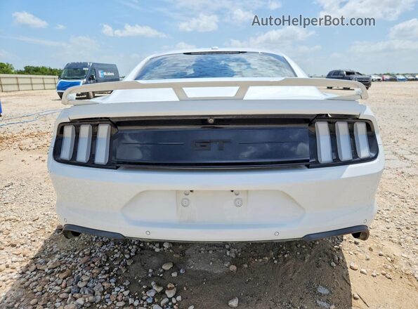 1FA6P8CF3K5202086 2019 FORD MUSTANG White უკანა ხედი