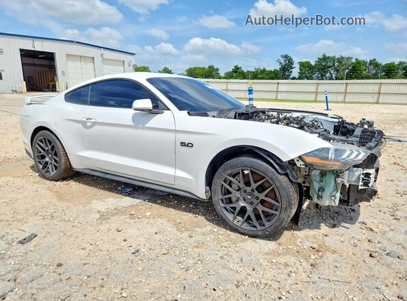 1FA6P8CF3K5202086 2019 FORD MUSTANG White წინა მარჯვენა