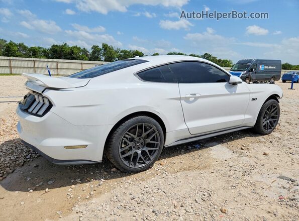 1FA6P8CF3K5202086 2019 FORD MUSTANG White უკანა მარჯვენა