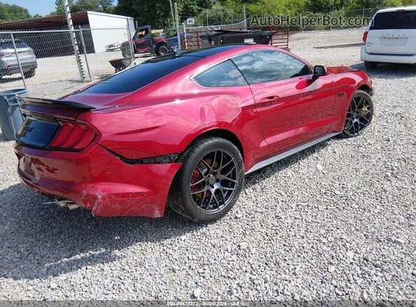 1FA6P8CF3L5146037 2020 FORD MUSTANG Red Задня права чверть