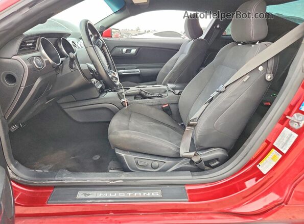 1FA6P8CF3L5168779 2020 FORD MUSTANG Red Սալոնի դիմացի տեսք