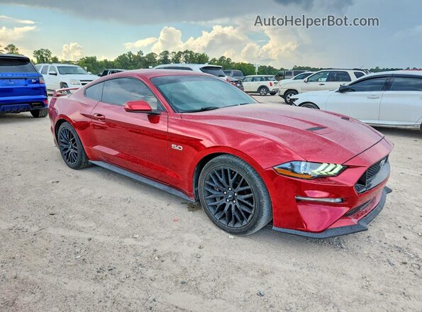 1FA6P8CF3L5168779 2020 FORD MUSTANG Red Առջևի աջ
