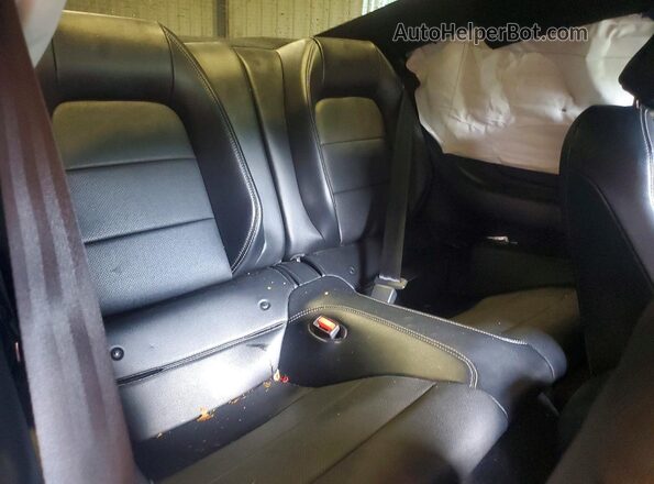 1FA6P8CF3M5145245 2021 FORD MUSTANG Blue Հետևի նստատեղերի տեսք