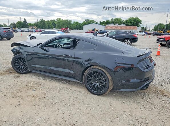1FA6P8CF3N5132495 2022 FORD MUSTANG Black Tył lewy