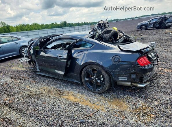 1FA6P8CF3P5300414 2023 FORD MUSTANG Black Tył lewy