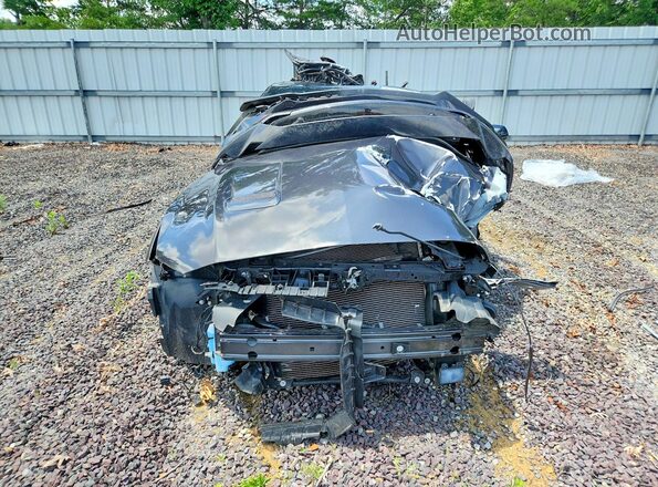 1FA6P8CF3P5300414 2023 FORD MUSTANG Black Widok z przodu