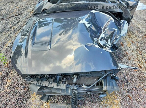 1FA6P8CF3P5300414 2023 FORD MUSTANG Black Widok wnętrza z tyłu