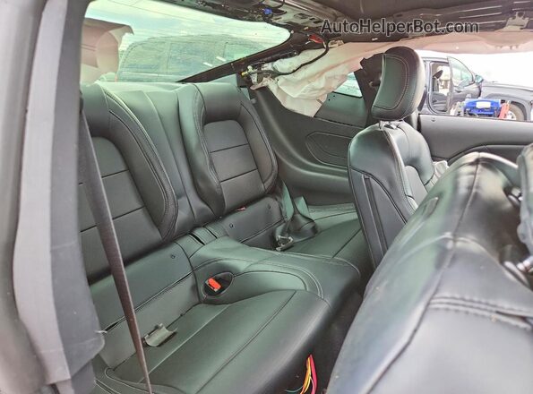 1FA6P8CF3R5417963 2024 FORD MUSTANG Black უკანა სავარძლების ხედი