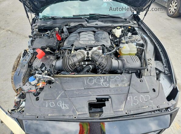 1FA6P8CF3R5417963 2024 FORD MUSTANG Black უკანა სალონის ხედი