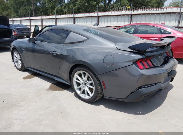 1FA6P8CF3R5420314 2024 FORD MUSTANG Gray Tył lewy