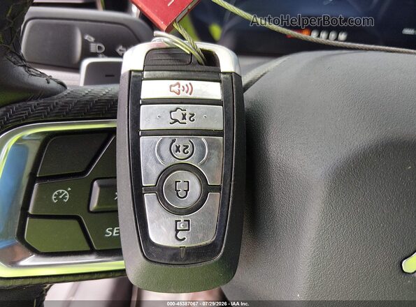 1FA6P8CF3R5420314 2024 FORD MUSTANG Gray Widok deski rozdzielczej