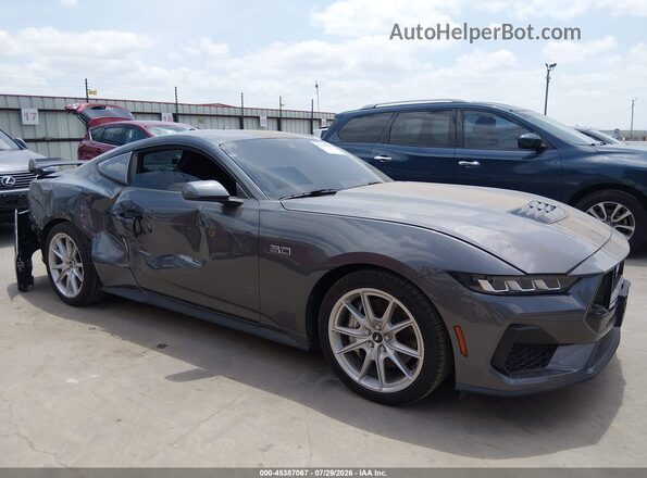 1FA6P8CF3R5420314 2024 FORD MUSTANG Gray 