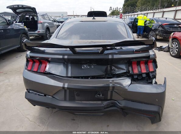 1FA6P8CF3R5420314 2024 FORD MUSTANG Gray 